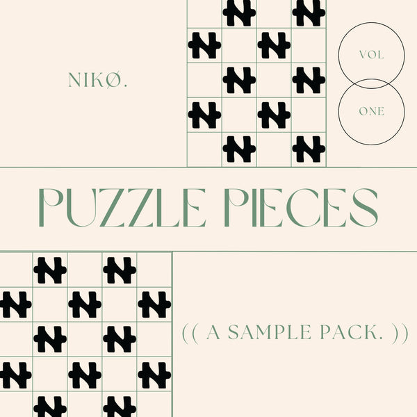 PUZZLE PIECES (VOL. 1) - nikø. Sample Pack